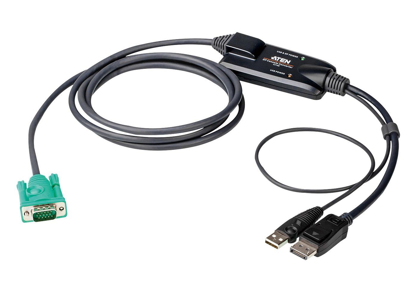 ATEN-Kabel DisplayPort-Konsolen-Konverter - Image 2