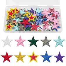 100 Pcs Iron on Patches for Clothing,Mini Patches Iron on Patches for Clothes...