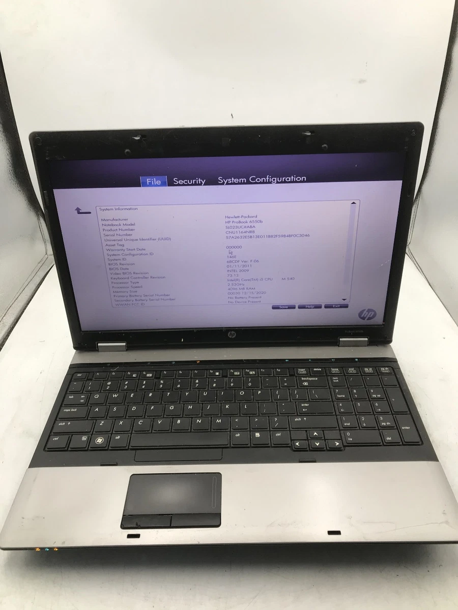 Hp Probook 6550b for sale | eBay
