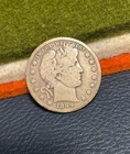 (#100961) Barber Half Dollar:  1899 S.  VG details  Obv graffiti but great deets