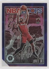 2019 Panini NBA Hoops Premium Stock Get Out the Way Purple Derrick Jones Jr 0bv5