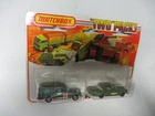 Matchbox Lesney Superfast Two Pack TP-14 Military Staff Car & Ambulance, carded