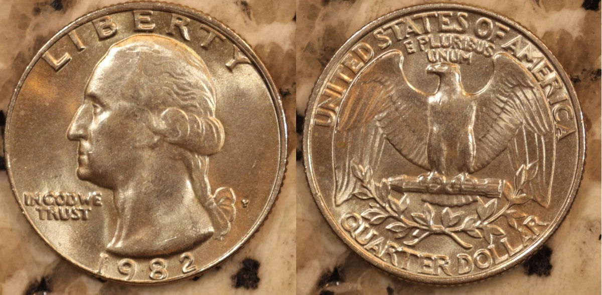 Philadelphia 1982 Washington Quarters (1932-1998) for sale | eBay