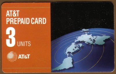 3u 1993 Promo Prepaid Card: Flat Karte Von Continents Papier Versiegelt! Handy