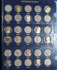 COMPLETE JEFFERSON NICKEL SET 1938-2003 WITH PROOFS IN ALBUM (179 COINS) — photo 10