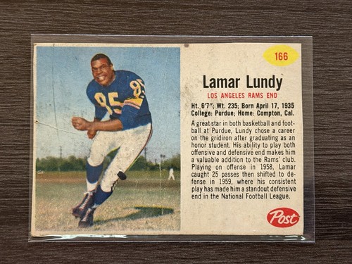 1962 Lamar Lundy #166