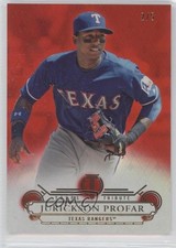 2014 Topps Tribute Red 2/5 Jurickson Profar #53 b9u