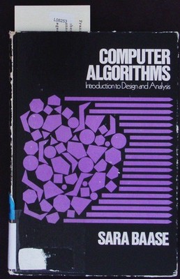 Computer algorithms. Introduction to design and analysis. Baase, Sara 2531689