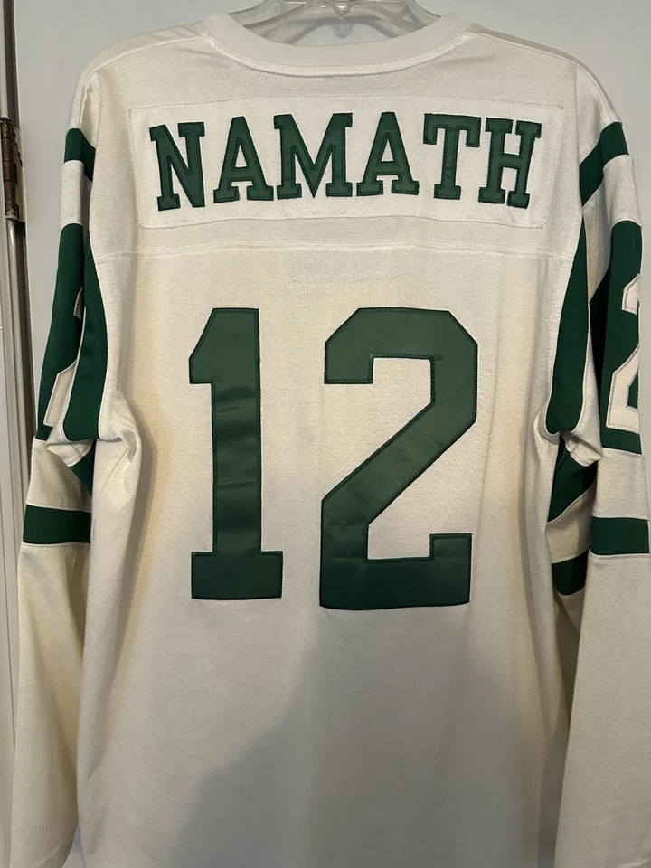 Camiseta Joe Namath The Greatest NFL Collection NY JETS "The Guarantee" Talla M Foto 2 de 4