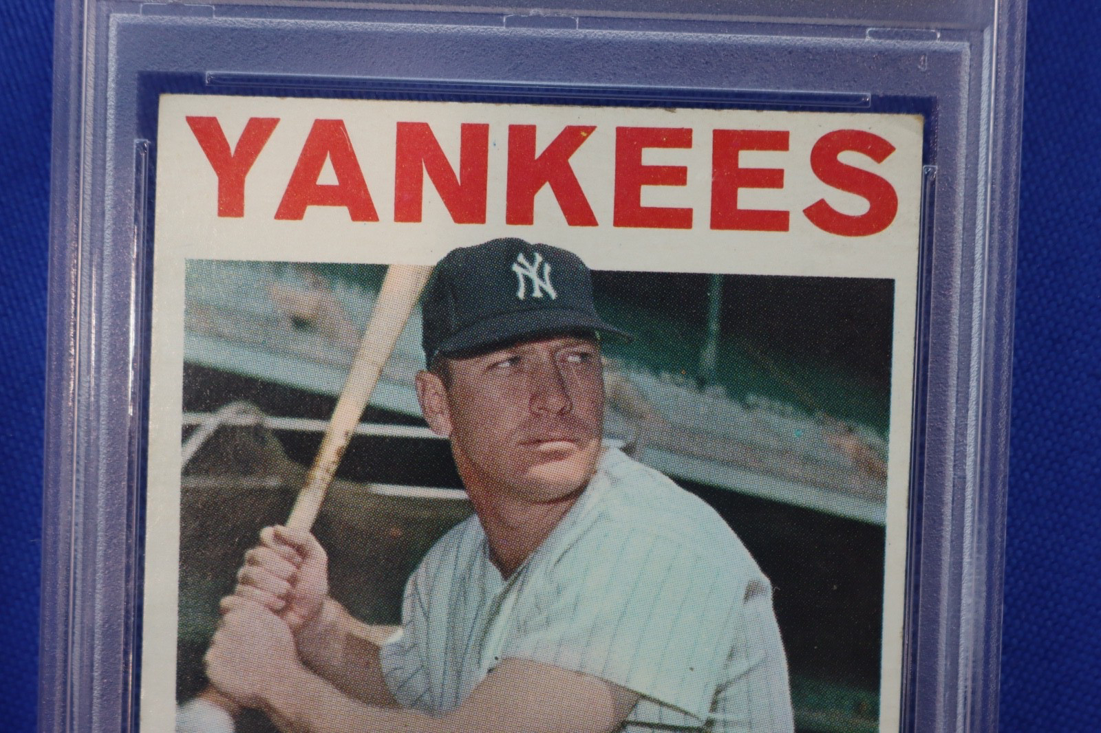 1964 Topps MICKEY MANTLE Baseball Card #50 PSA Graded 5 (MK) New York Yankee HOF view 5