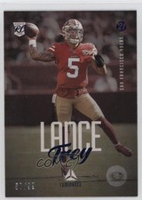2021 Panini Chronicles Luminance Update Rookies Blue 57/99 Trey Lance #204 uk2