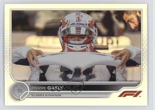 Pierre Gasly [Rainbow Foil] #47 2022 Topps Formula 1 card