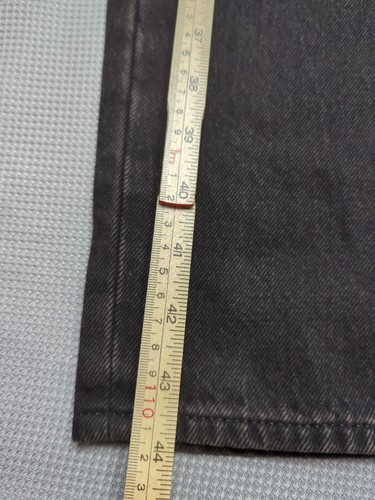 Jeans Levi's 568 larghi uomo W34 L34 nero denim premium pantaloni elasticizzati - Foto 2 di 14