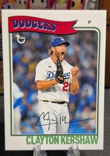 2023 Topps Brooklyn Collection - Clayton Kershaw #39