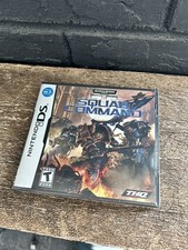 Factory Sealed! Warhammer 40K Squad Command Nintendo DS Game CIB MINT* image