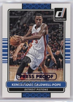 2014-15 Panini Donruss Press Proof Purple /199 Kentavious Caldwell-Pope #138 2b6