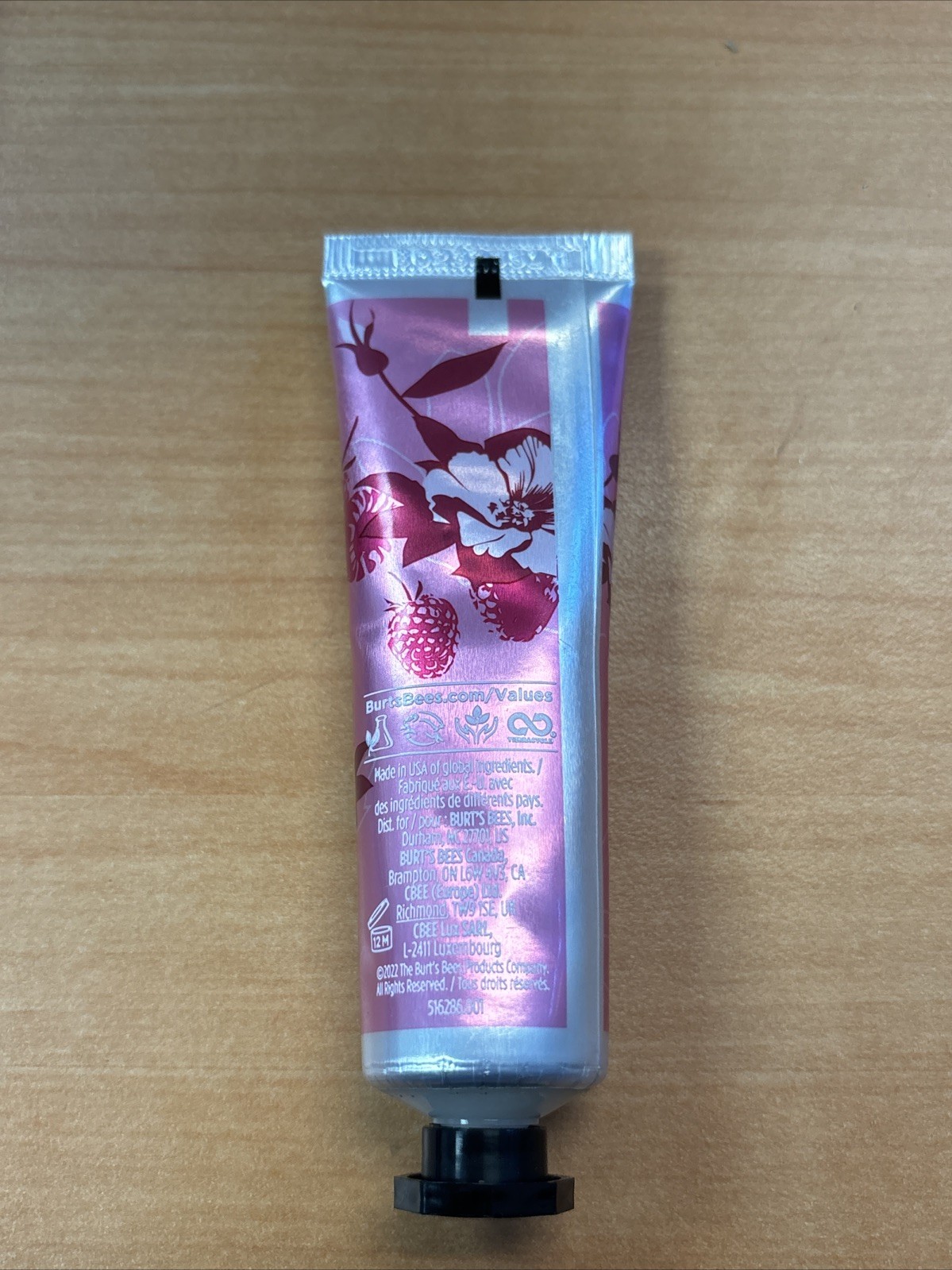 Burt's Bees Hand Cream 1oz ea Wild Rose & Berry
