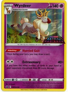 Pokemon - Sword & Shield Promo Wyrdeer SWSH206 NM
