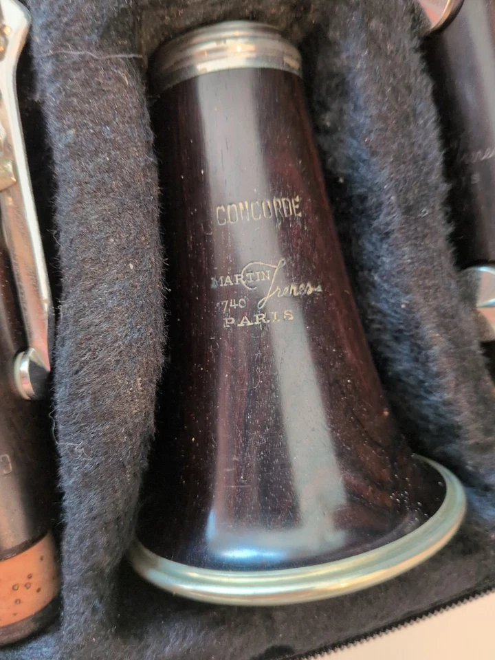 Martin Freres Paris 1740 Concorde деревянный кларнет - средний - Изображение 3 из 4