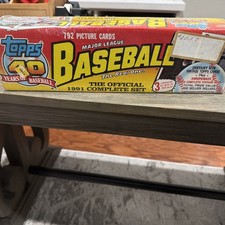 1991 Topps 40 Years of Baseball Complete Box 792 Card Set **Factory Sealed**