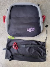 BubbleBum Inflatable Booster Car Seat With Bag Portable Travel 40-100 Lbs