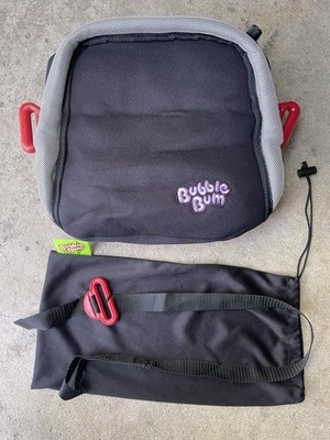BubbleBum Inflatable Booster Car Seat With Bag Portable Travel 40-100 Lbs