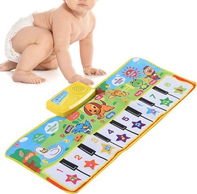 Kinder Klapp Klavier Keyboard Decke Baby Musik Teppich Spielmatte Pädagogisch