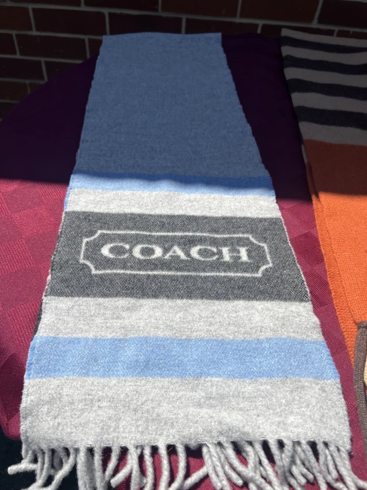2 bufandas Coach auténticas Foto 3 de 4