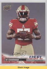 2023 Upper Deck USFL Preview Bo Scarbrough #4 READ 2b2