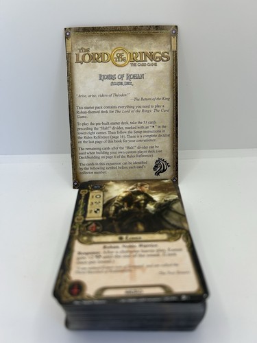The Lord Of The Rings The Card Game Riders Of Rohan Starter Deck