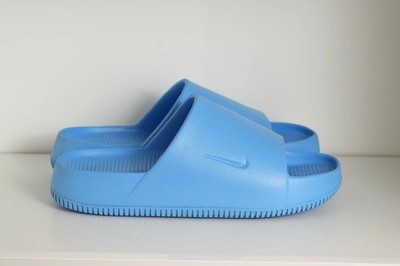 Nike Calm University Blue Unisex Water-Friendly Foam Slides Sandals US 11 UK 10