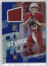 2023 Panini Donruss Optic 1st Year Fresh Blue Hyper Prizm Clayton Tune 1dv4