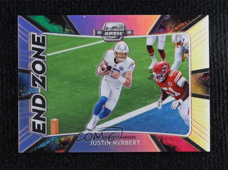 2020 Panini Contenders Optic End Zone Justin Herbert #EZ9 1q7k