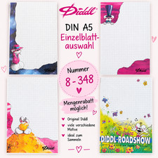 Diddl DIN A5 Bl&auml;tter Nr. 8&ndash;348 | &uuml;ber 100 verschiedene Motive | Sammler | Mengen