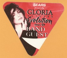 Gloria Estefan 1997 Evolution Concert Tour BAND GUEST Backstage Pass - Sears