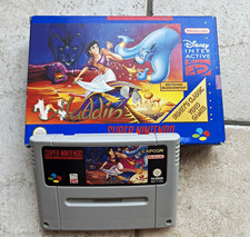 Thumbnail of ebay&reg; auction 198575491737 | Disney's Aladdin SNES Spielmodul PAL mit OVP/Box (bitte Beschreibung lesen)