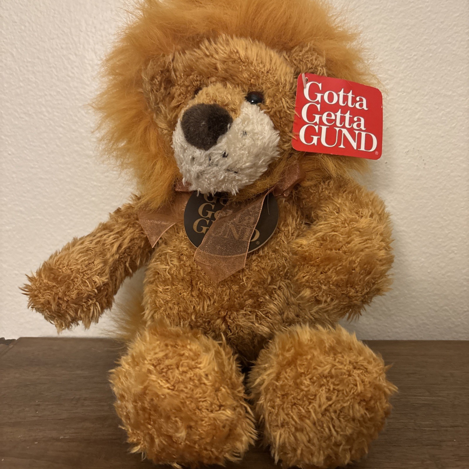GUND &ldquo;GOTTA GET A GUND&rdquo; Pounce Delion Lion Stuffed Anima