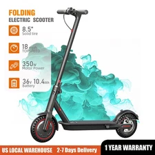 350w Foldable Electric Scooter Adults Teens Escooter Dual Brake Lightweight New