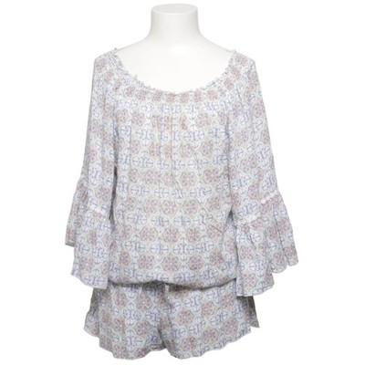 Karina Grimaldi, Jumpsuit, Größe: ONE SIZE, Blau/Mehrfarbig, Bambus, Print #knM