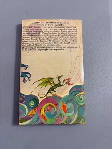 Pern VTG Trilogy : Dragonsong Dragonsinger Dragondrums by Anne McCaffrey - Picture 7 of 7