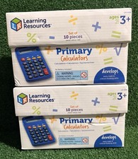 20 (Two Sets of 10) Learning Resources Primar...