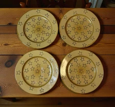 Americana General Star Plate SALAD DESSERT Lot 8" Earthenware Cottage Rustic