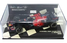Mini car 143 Scuderia Toro Rosso STR3 2008 RedBull #14 Blue x Red 400080014]