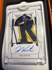 2024 Panini National Treasures - Prospect Material Signatures Josh Knoth /99