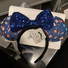 Disney Parks Chibi Park Icons Loungefly Mickey Minnie Mouse Ears Headband