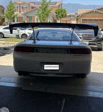 Nrg 69 Carbon Fiber Universal Gt Trunk Wing Hatch Spoiler For Mitsubishi