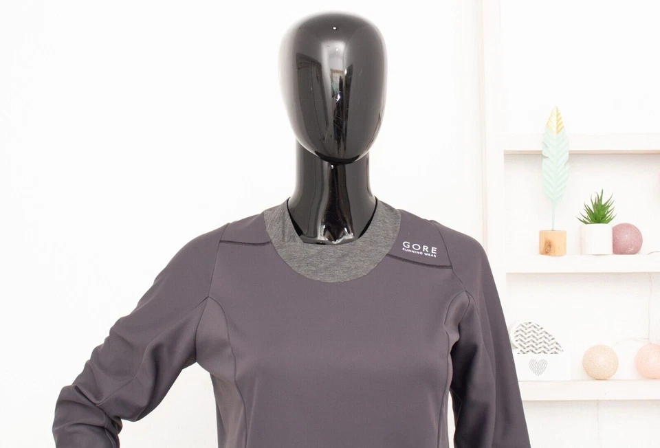 Camiseta de running Gore Wear manga larga GORE WINDSTOPPER resistente al agua para mujer 36 S Foto 2 de 4