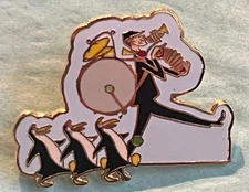 Disney DS Christmas Advent Bert Penguins Mary Poppins Pin 2006 LE