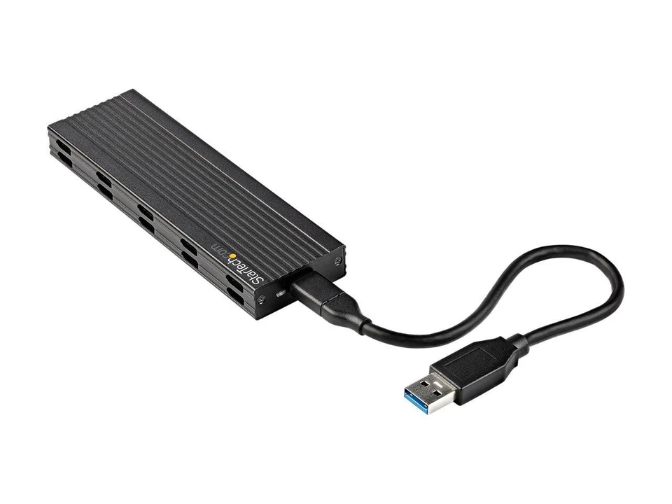 USB-C 10Gbps to M.2 NVMe or M.2 SATA SSD Enclosure, External M.2 PCIe/SATA NGFF - Image 4 of 4