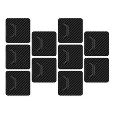 10x Car Mat Fixing Buckle Non-slip Sticker Foot Pad Carpet Self-adhesive Clamp